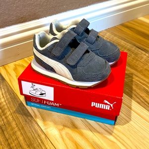 Baby puma sneakers (size 5c)